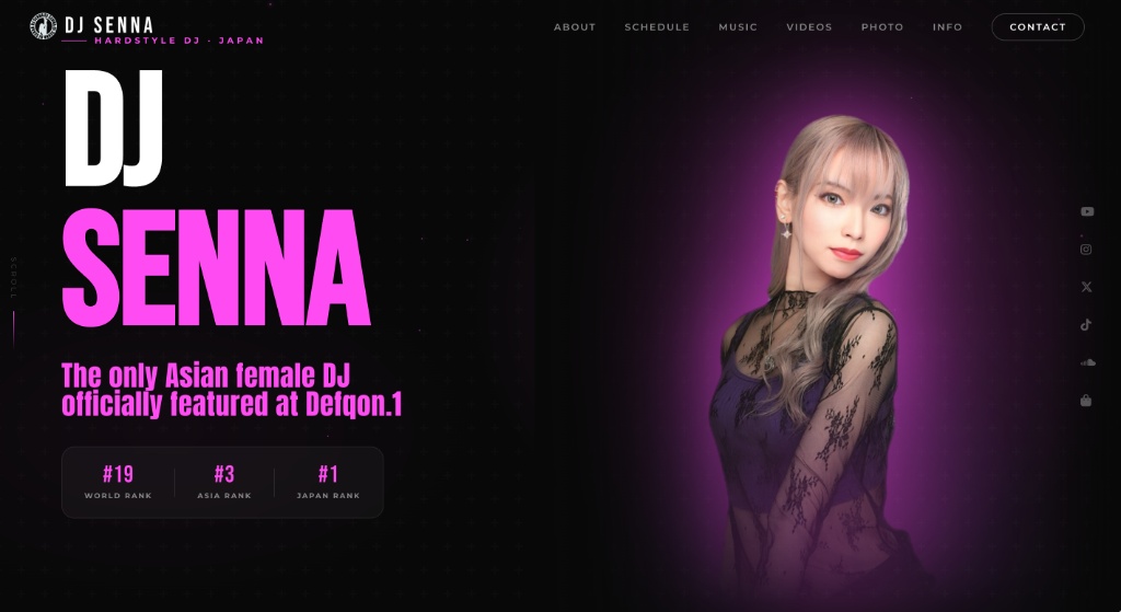 DJ SENNA Official Website